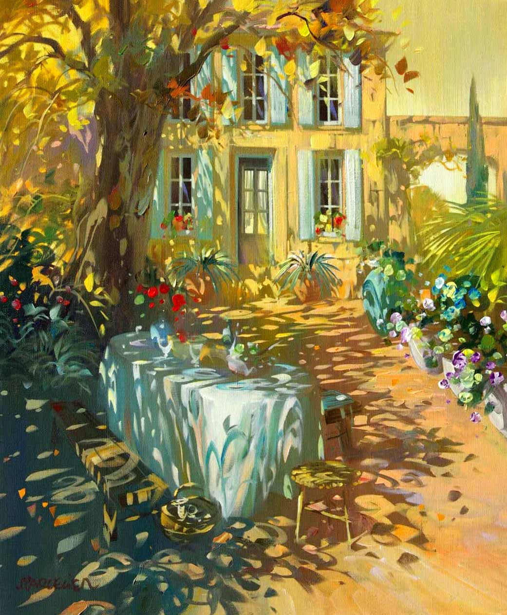 Laurent Parcelier french artist impressionism painter Gallery saint martin