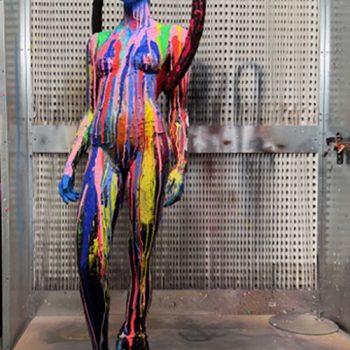 Cintract-david-pop-libre-sculpture-mannequin-pop-art