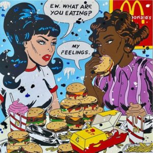 Johane8-toile-peinture-street-art-pop-art-artiste-mcdonald