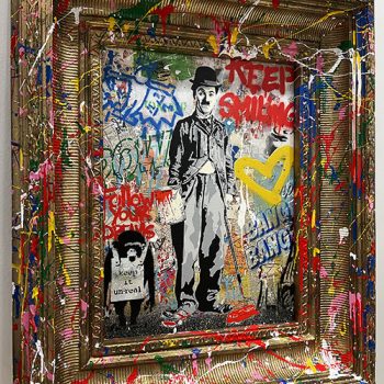 Mr Brainwash-peinture-toile-tableau-Thierry Guetta