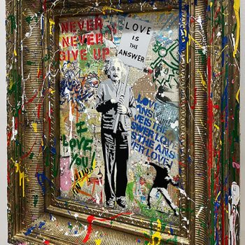 Mr Brainwash-peinture-toile-tableau-Thierry Guetta