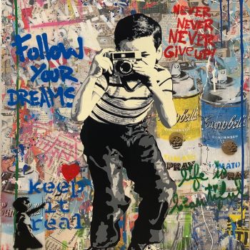 Mr Brainwash-peinture-toile-tableau-Thierry Guetta