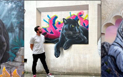 Dave BARANES – Entre graffiti et trompe-l’œil